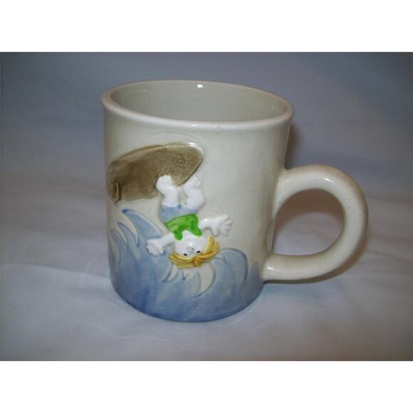 Fitz & Floyd Sporting Life Mug Cup Surfing -051127 - Picture 1 of 2